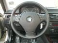 Saddle Brown Dakota Leather Steering Wheel Photo for 2011 BMW 3 Series #45827044