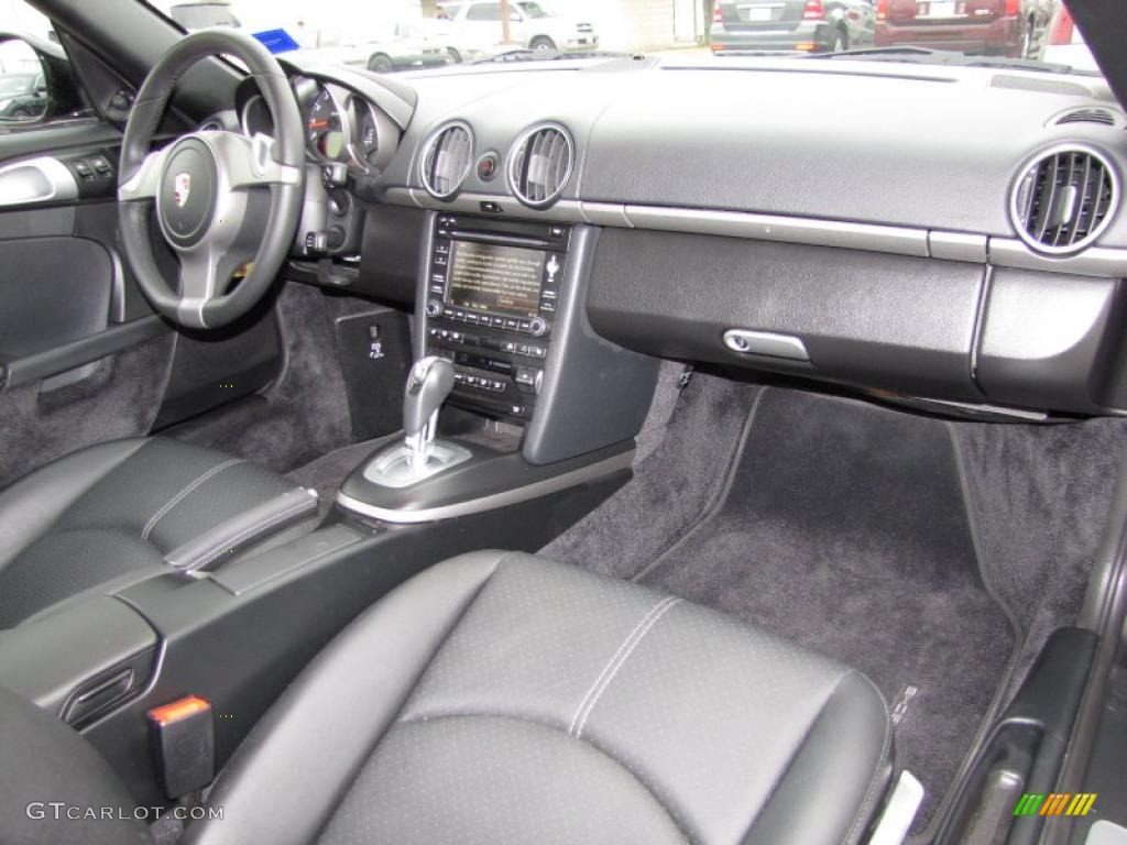 2009 Porsche Cayman Standard Cayman Model Black Dashboard Photo #45827124