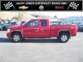 2009 Victory Red Chevrolet Silverado 1500 LT Extended Cab 4x4  photo #1