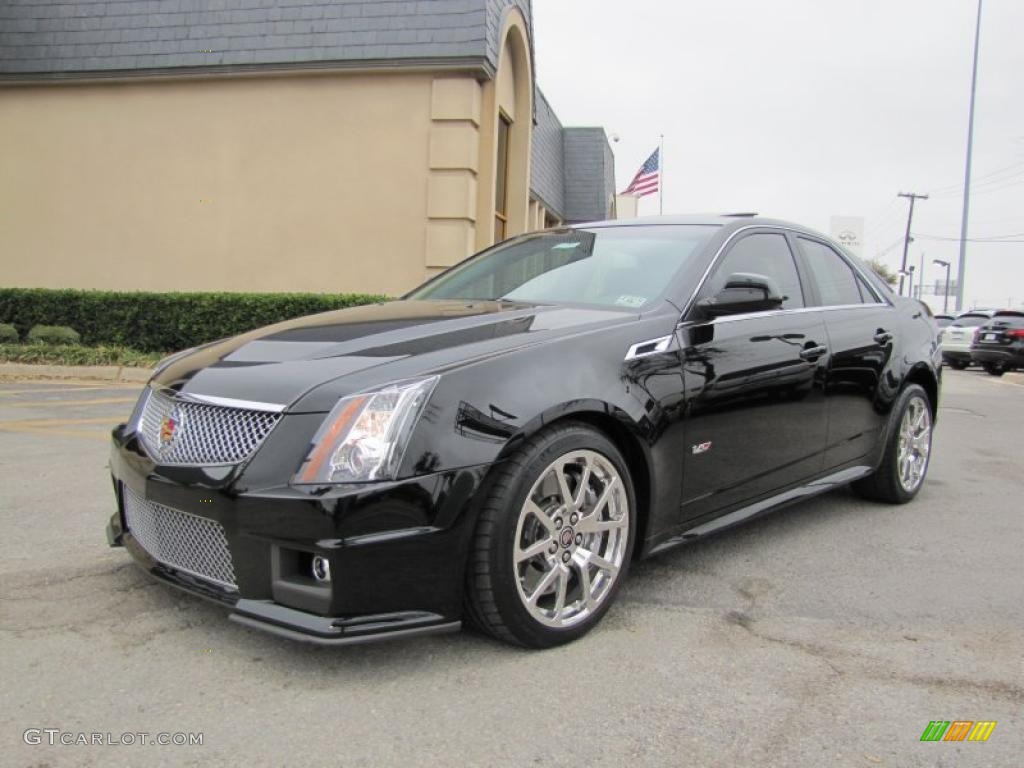 Black Raven 2011 Cadillac CTS -V Sedan Exterior Photo #45827409