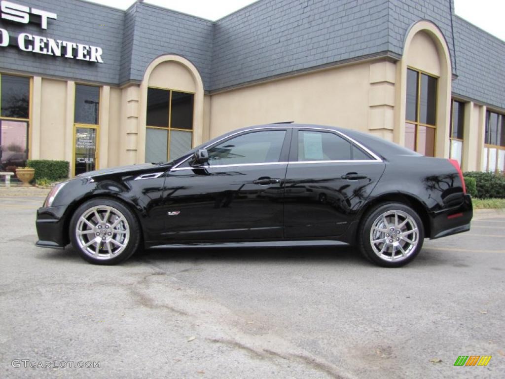 Black Raven 2011 Cadillac CTS -V Sedan Exterior Photo #45827413