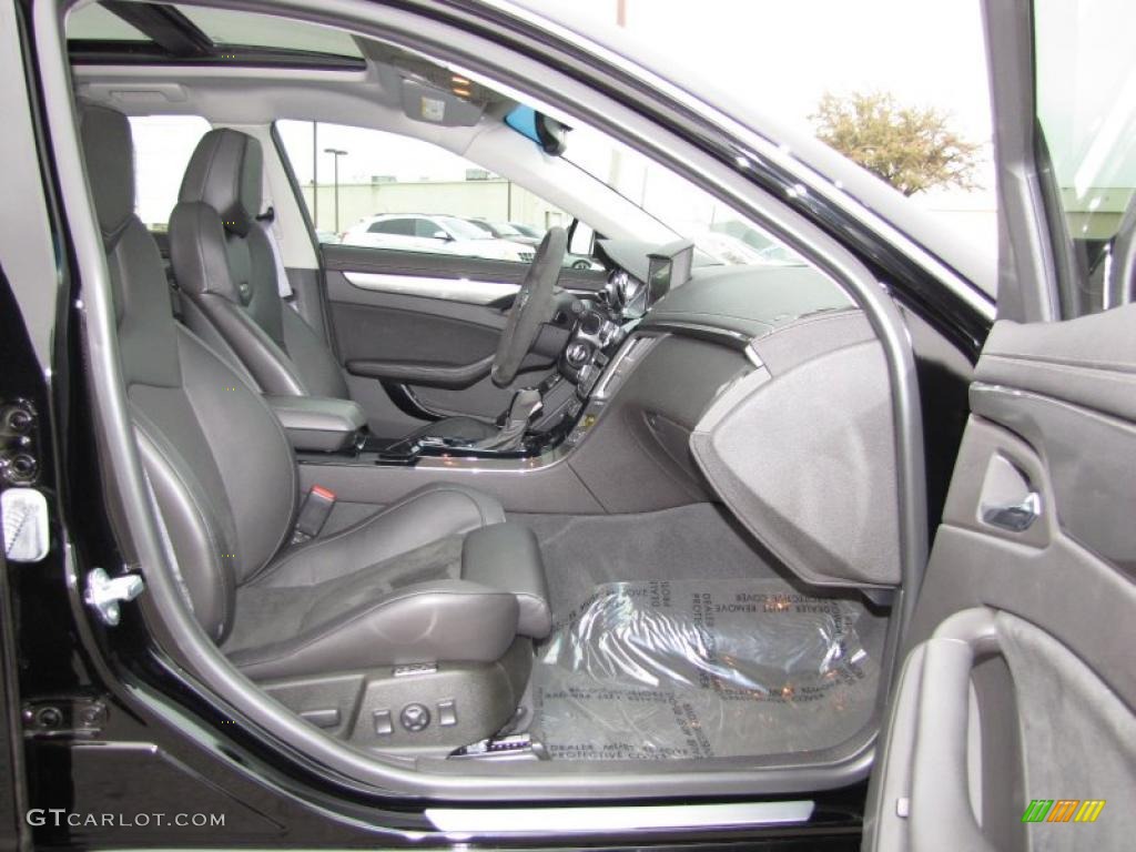 Ebony Interior 2011 Cadillac CTS -V Sedan Photo #45827453
