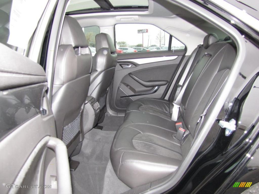 Ebony Interior 2011 Cadillac CTS -V Sedan Photo #45827461