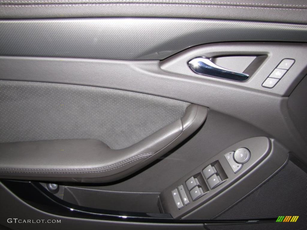 2011 Cadillac CTS -V Sedan Ebony Door Panel Photo #45827465
