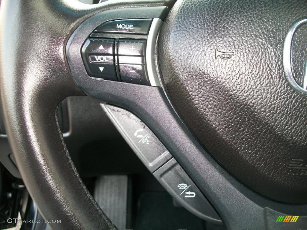 2010 TSX V6 Sedan - Crystal Black Pearl / Ebony photo #16