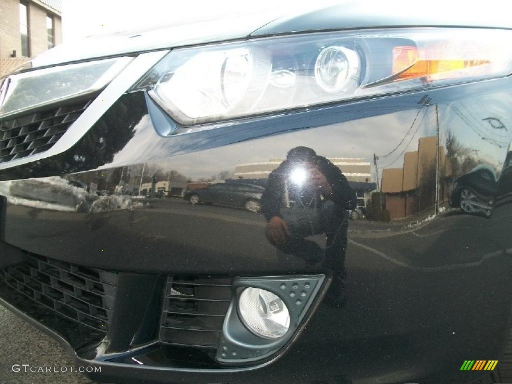 2010 TSX V6 Sedan - Crystal Black Pearl / Ebony photo #31