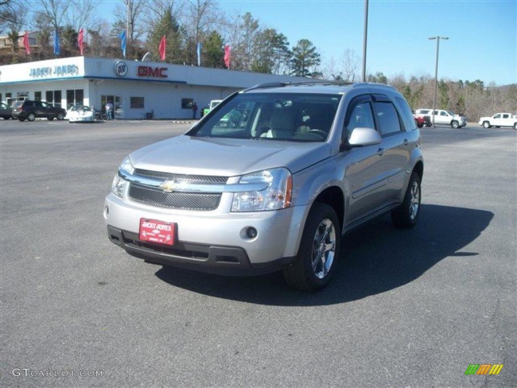 2007 Equinox LT - Silverstone Metallic / Light Gray photo #4