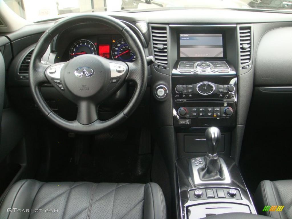 2010 Infiniti FX 35 AWD Graphite Dashboard Photo #45829205