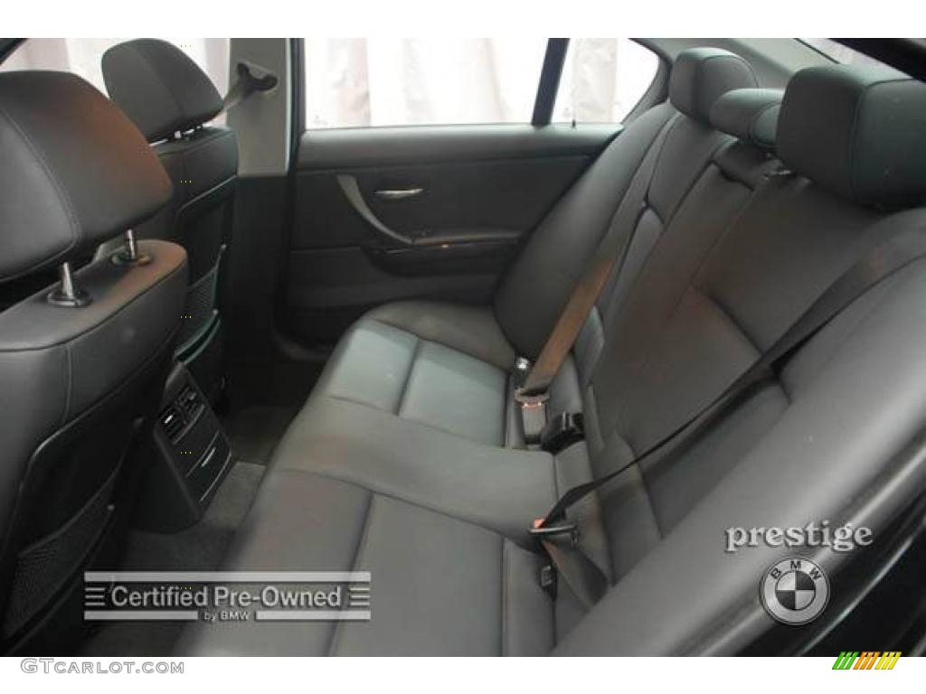 2006 3 Series 325xi Sedan - Jet Black / Black photo #12