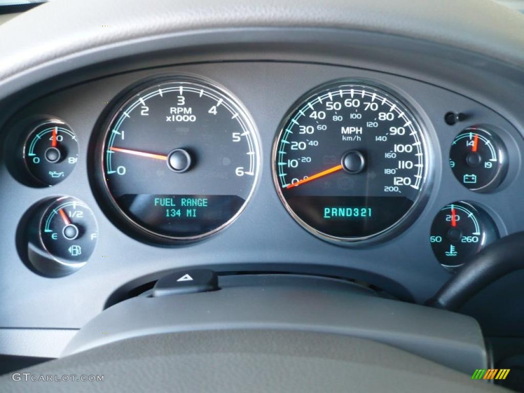 2008 Chevrolet Avalanche LTZ 4x4 Gauges Photo #45829269
