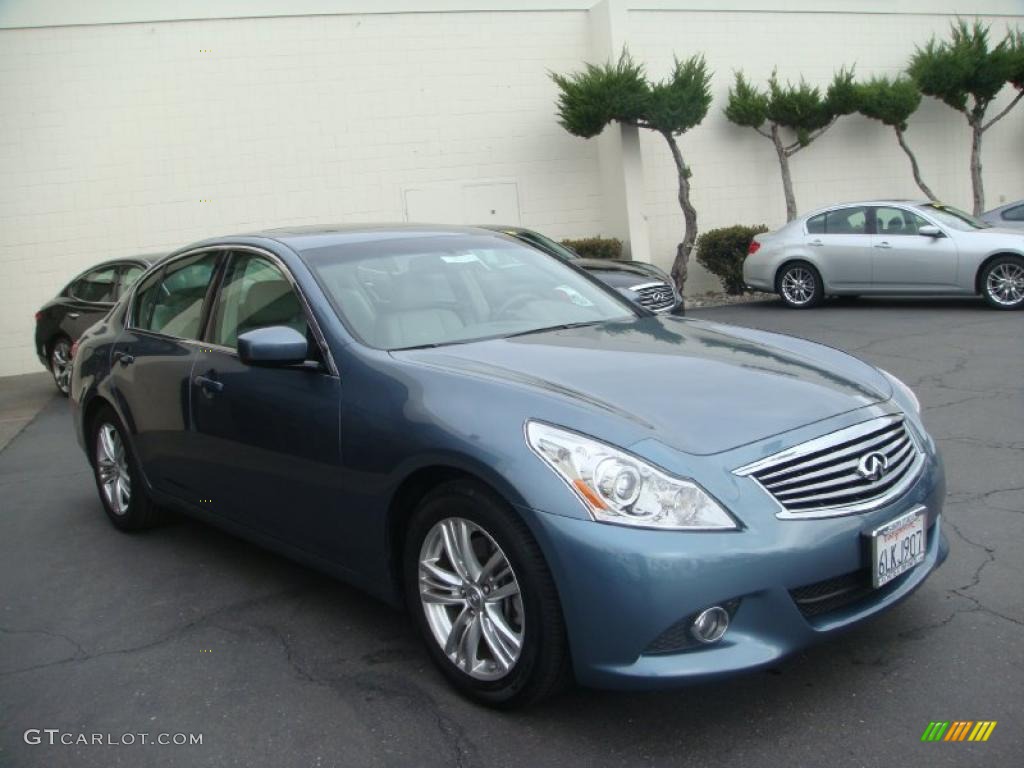 Lakeshore Slate 2010 Infiniti G 37 Journey Sedan Exterior Photo #45829313