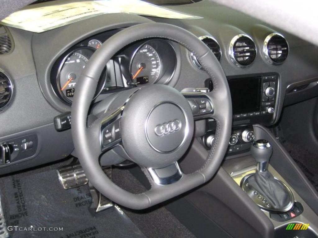 Black Interior 2011 Audi TT 2.0T quattro Coupe Photo #45829513