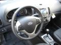 Black 2011 Hyundai Elantra Touring SE Interior Color