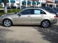 2011 Pearl Beige Metallic Mercedes-Benz C 300 Luxury  photo #2