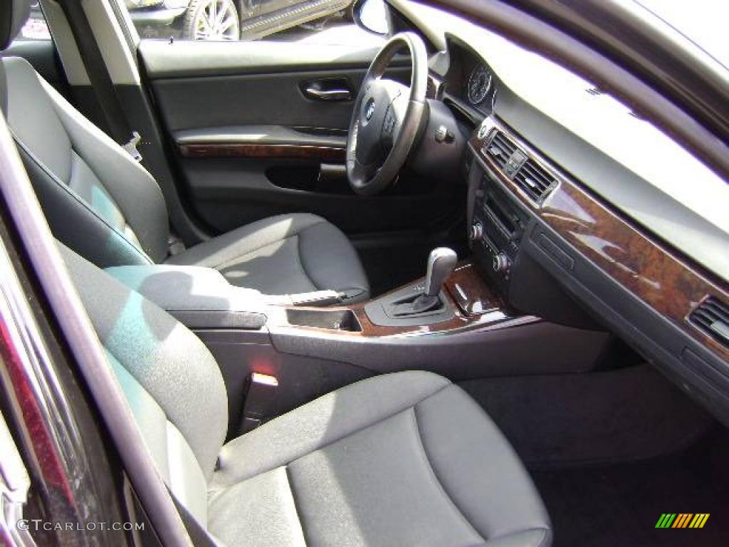 2007 3 Series 328i Sedan - Jet Black / Black photo #9