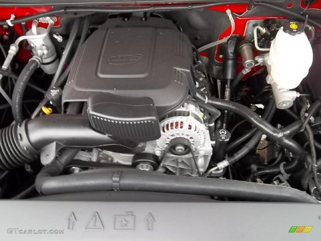 2011 GMC Sierra 2500HD Work Truck Regular Cab 4x4 6.0 Liter OHV 16-Valve VVT Vortec V8 Engine Photo #45831134