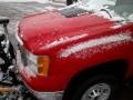 Fire Red - Sierra 2500HD Work Truck Regular Cab 4x4 Photo No. 24