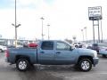 2009 Blue Granite Metallic Chevrolet Silverado 1500 LT Crew Cab 4x4  photo #2