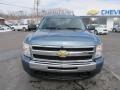 2009 Blue Granite Metallic Chevrolet Silverado 1500 LT Crew Cab 4x4  photo #4