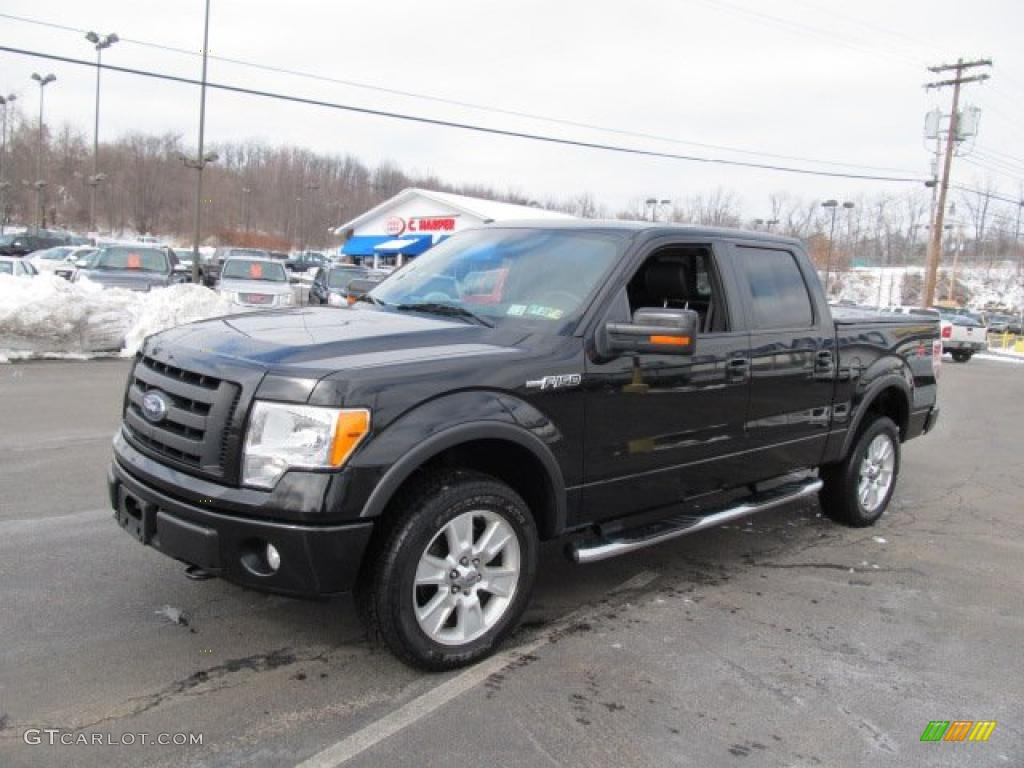 2010 F150 FX4 SuperCrew 4x4 - Tuxedo Black / Black photo #5