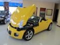 2008 Mean Yellow Pontiac Solstice GXP Roadster  photo #10