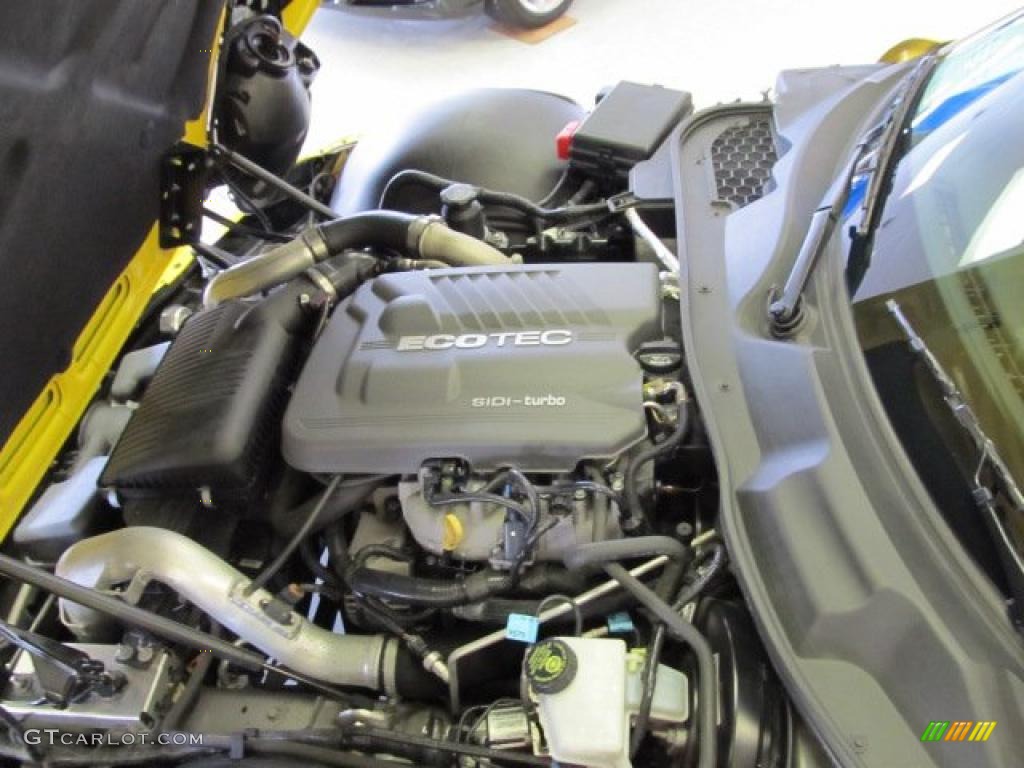 2008 Pontiac Solstice GXP Roadster 2.0L Turbocharged DOHC 16V VVT ECOTEC 4 Cylinder Engine Photo #45832102