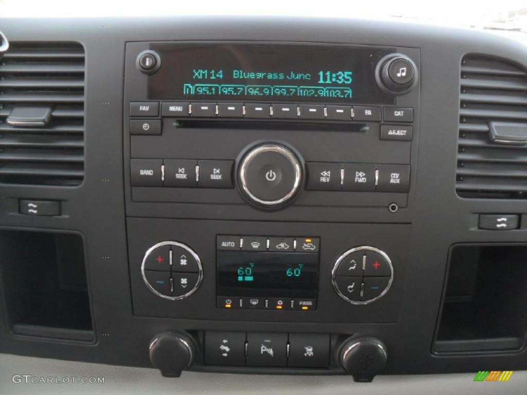 2011 Silverado 1500 LT Crew Cab - Sheer Silver Metallic / Light Titanium/Ebony photo #10
