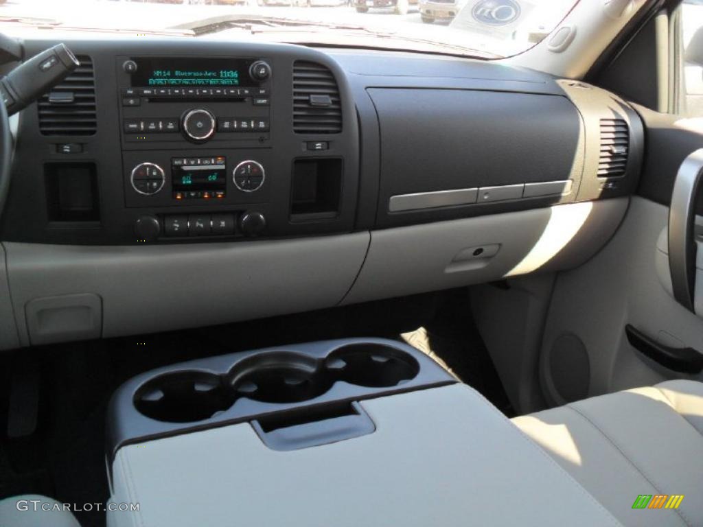 2011 Silverado 1500 LT Crew Cab - Sheer Silver Metallic / Light Titanium/Ebony photo #16