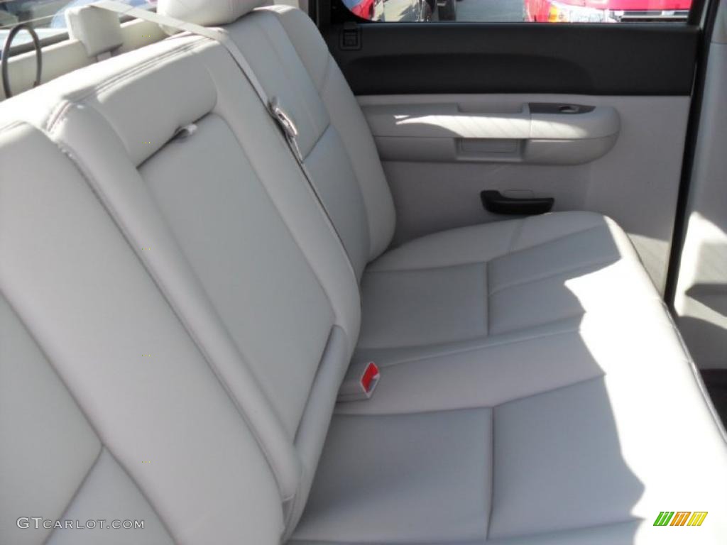 2011 Silverado 1500 LT Crew Cab - Sheer Silver Metallic / Light Titanium/Ebony photo #18