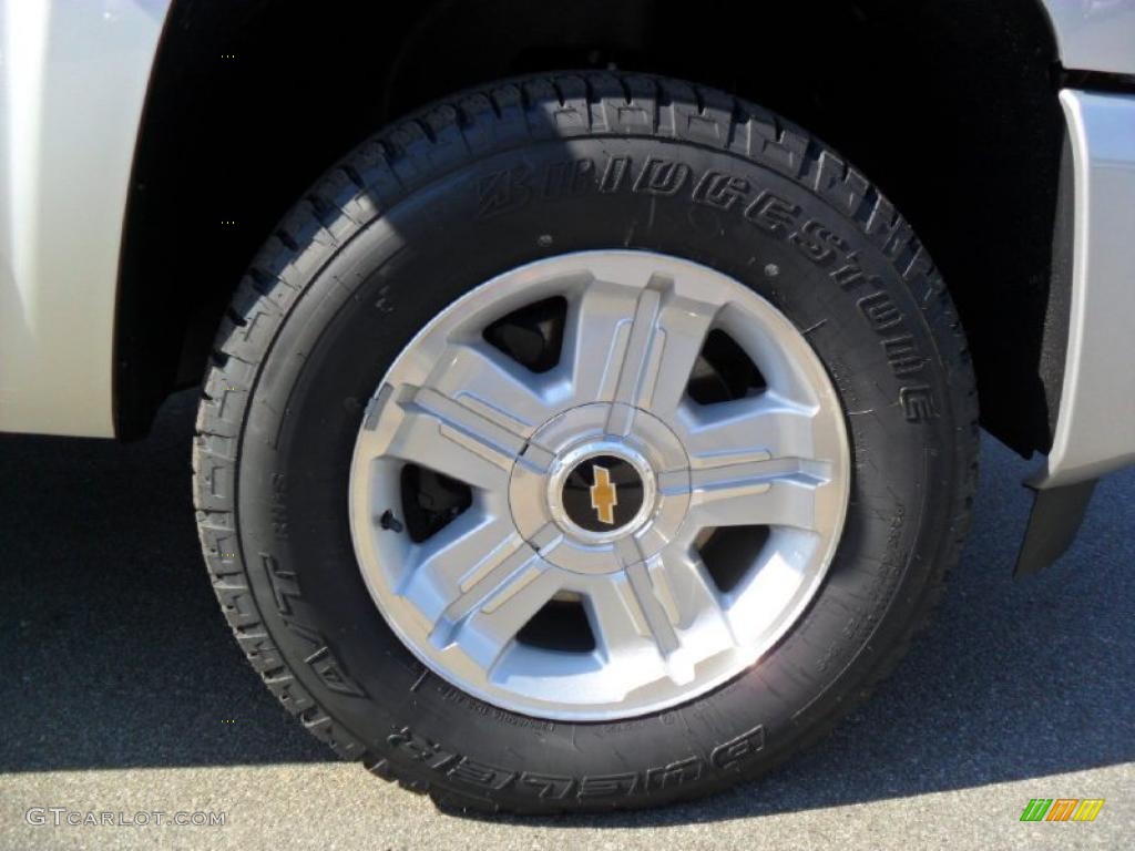 2011 Silverado 1500 LT Crew Cab - Sheer Silver Metallic / Light Titanium/Ebony photo #23