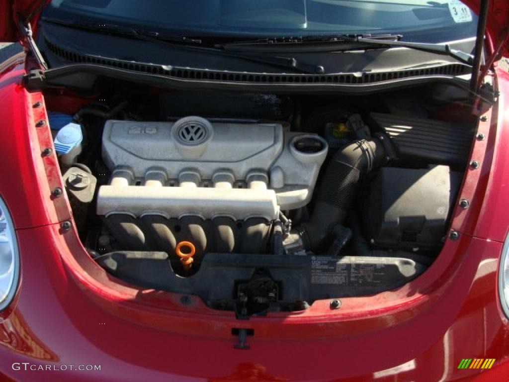 2007 Volkswagen New Beetle 2.5 Coupe 2.5 Liter DOHC 20 Valve 5 Cylinder Engine Photo #45834983