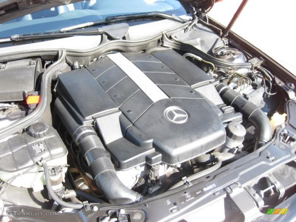 2003 Mercedes-Benz CLK 500 Coupe 5.0 Liter SOHC 24-Valve V8 Engine Photo #45835755