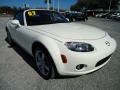 2007 Marble White Mazda MX-5 Miata Sport Roadster  photo #11