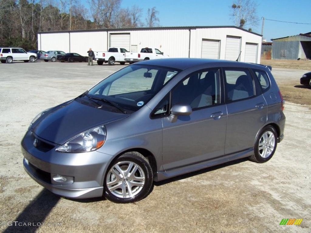 Storm Silver Metallic Honda Fit