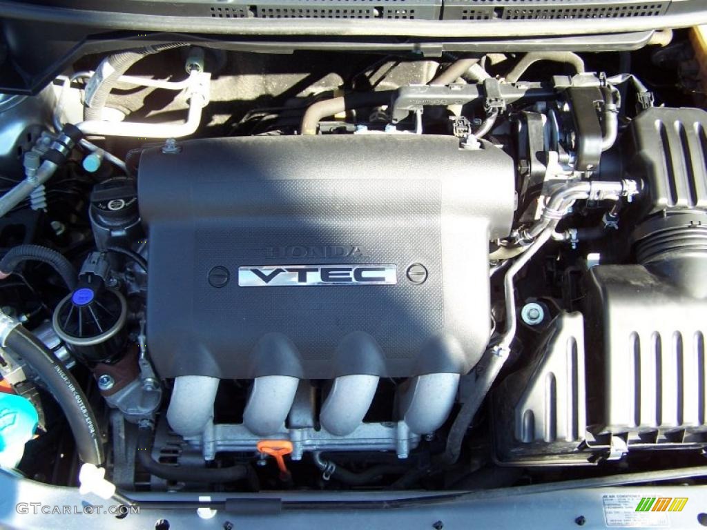 2008 Fit Sport - Storm Silver Metallic / Black/Grey photo #11