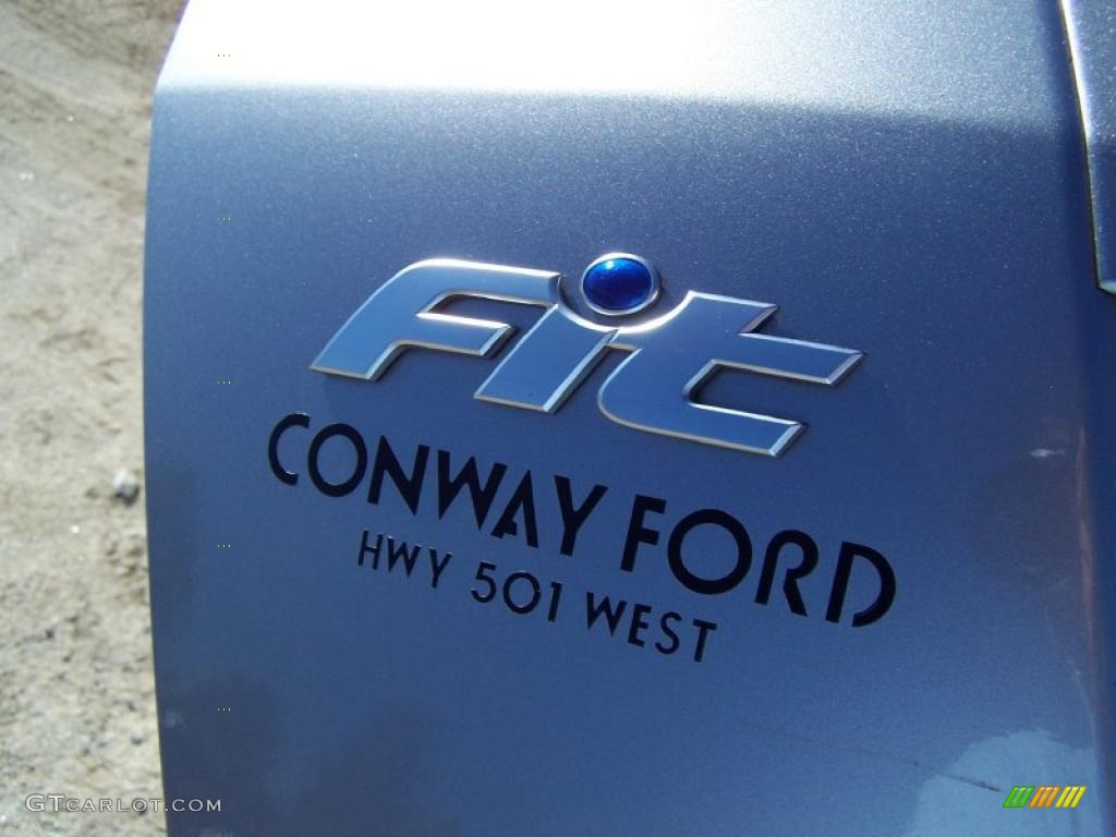 2008 Fit Sport - Storm Silver Metallic / Black/Grey photo #12