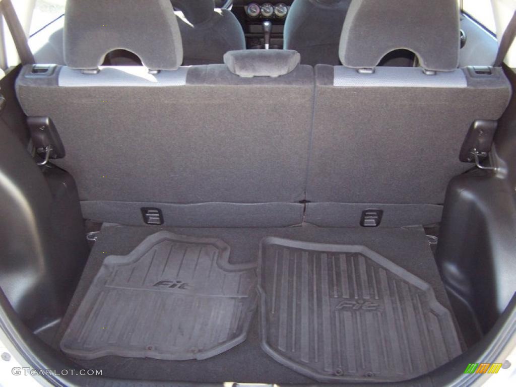 2008 Fit Sport - Storm Silver Metallic / Black/Grey photo #13