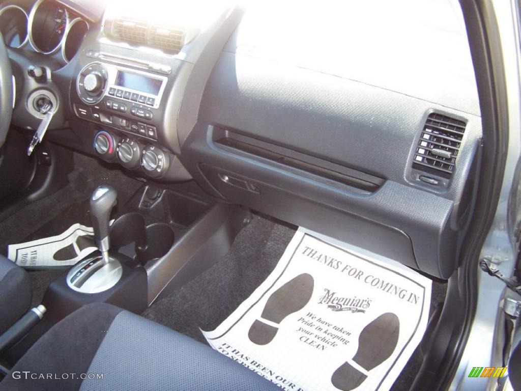 2008 Fit Sport - Storm Silver Metallic / Black/Grey photo #16