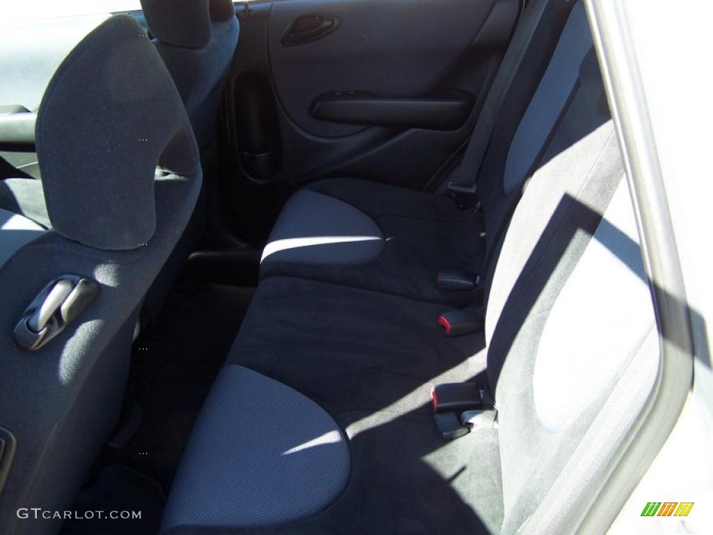 2008 Fit Sport - Storm Silver Metallic / Black/Grey photo #17