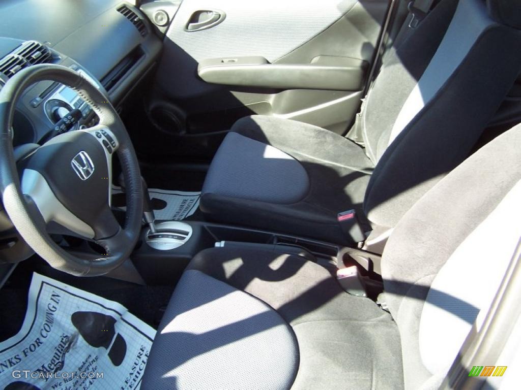 2008 Fit Sport - Storm Silver Metallic / Black/Grey photo #18