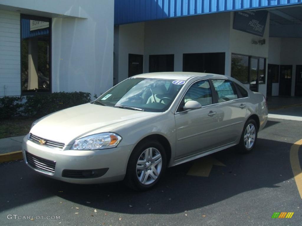 2011 Impala LT - Gold Mist Metallic / Neutral photo #1