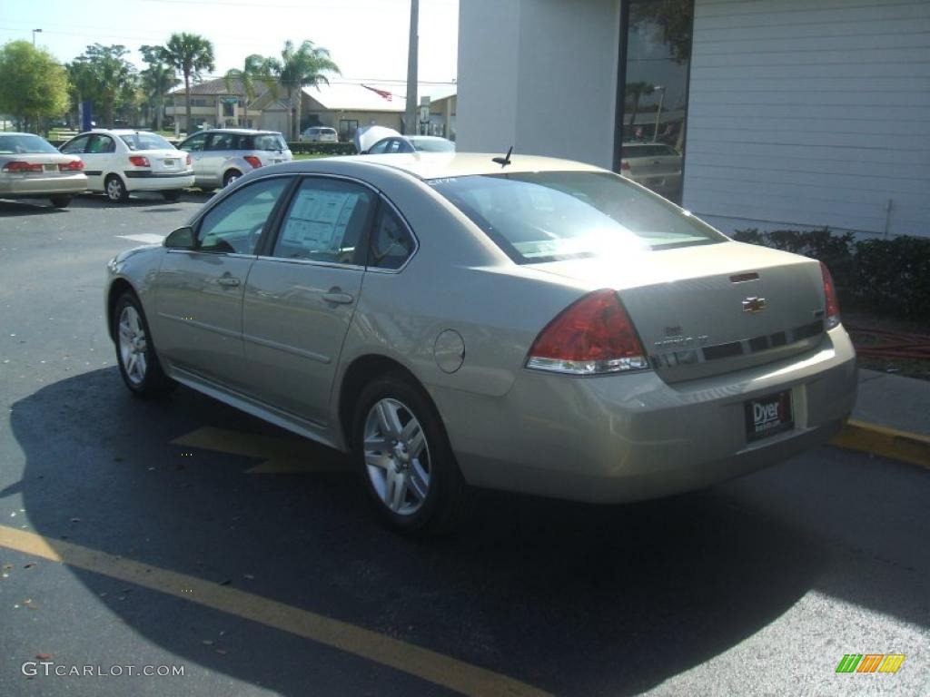 2011 Impala LT - Gold Mist Metallic / Neutral photo #2