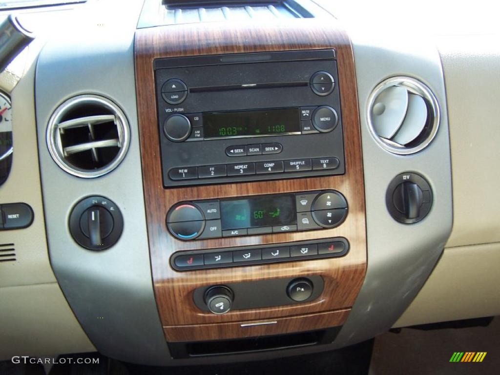 2004 F150 Lariat SuperCrew 4x4 - Arizona Beige Metallic / Tan photo #24