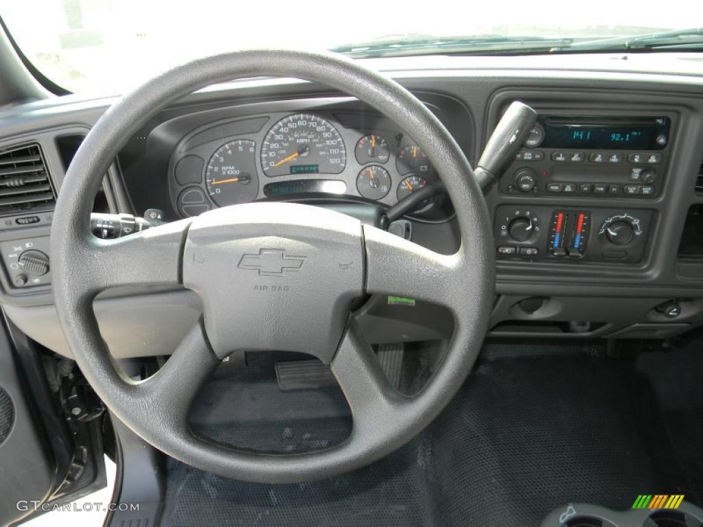 2005 Silverado 1500 Regular Cab - Dark Blue Metallic / Dark Charcoal photo #14