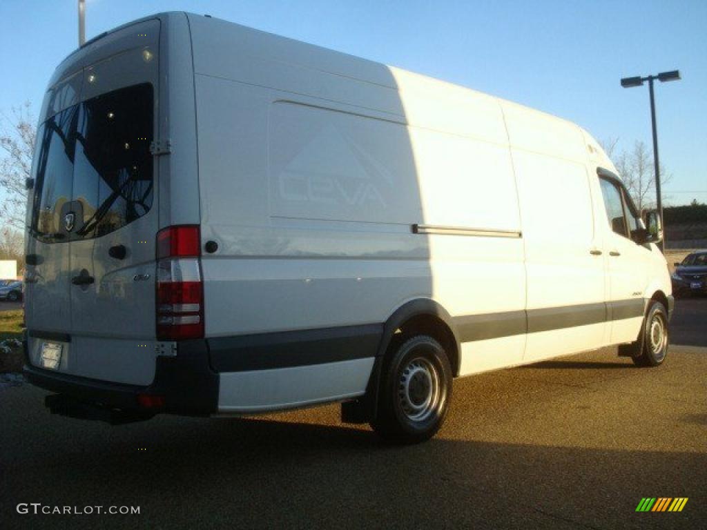 2007 Sprinter Van 2500 High Roof Cargo - Arctic White / Gray photo #7