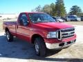 2006 Red Clearcoat Ford F250 Super Duty FX4 Regular Cab 4x4  photo #3