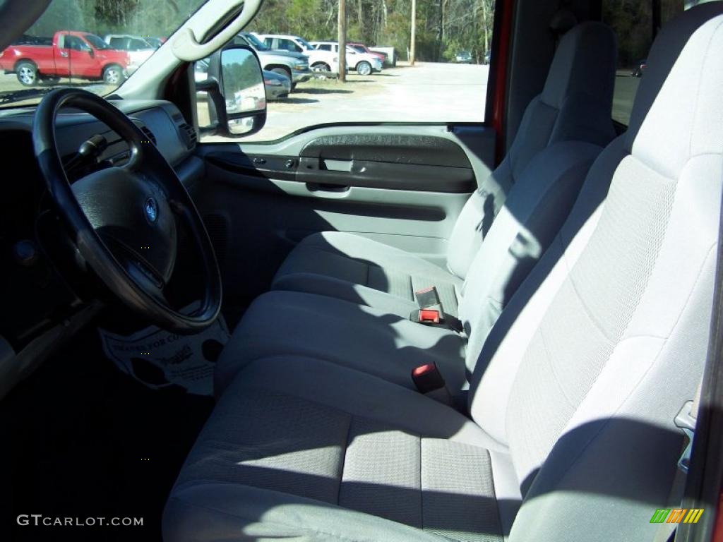 2006 F250 Super Duty FX4 Regular Cab 4x4 - Red Clearcoat / Medium Flint photo #20