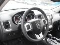 Black 2011 Dodge Durango Crew Lux 4x4 Steering Wheel