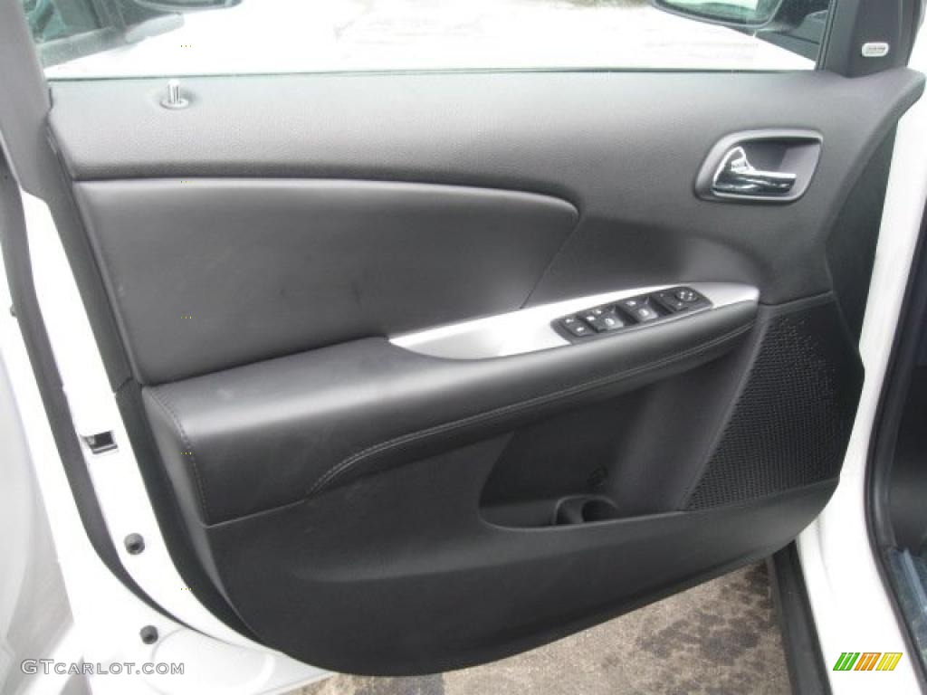 2011 Dodge Journey Mainstreet AWD Black Door Panel Photo #45843412