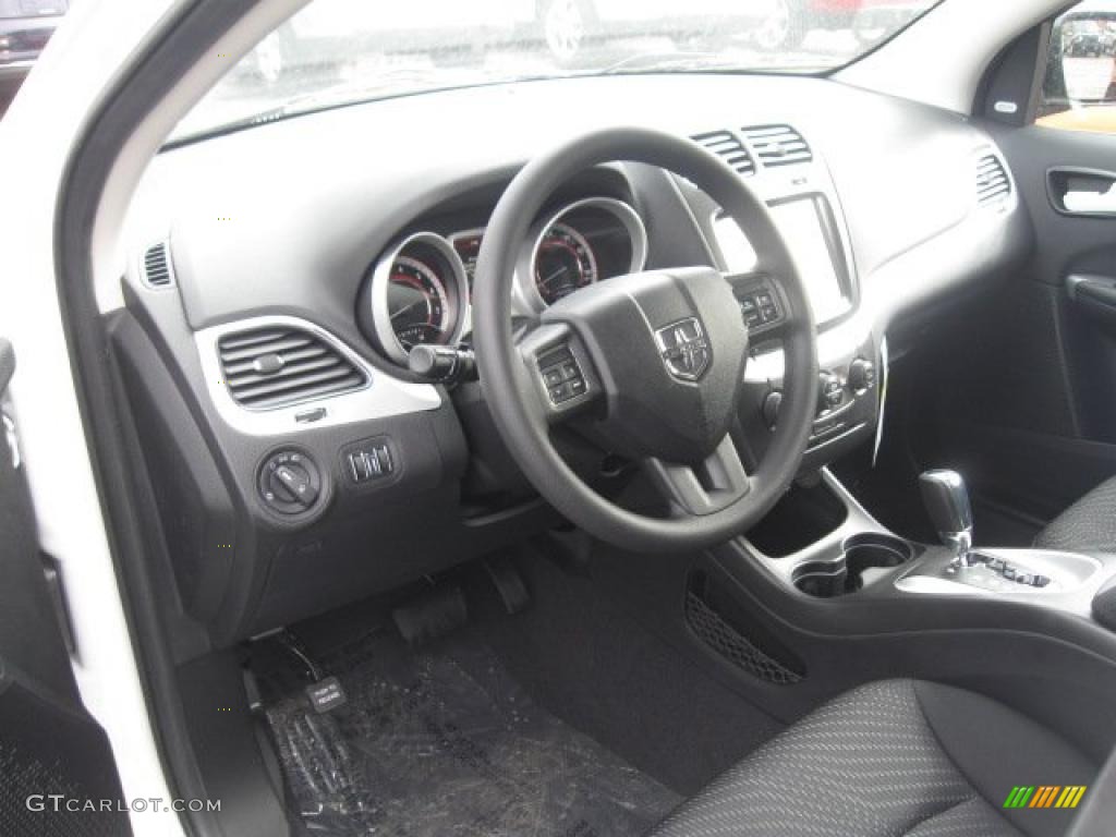 Black Interior 2011 Dodge Journey Mainstreet AWD Photo #45843424